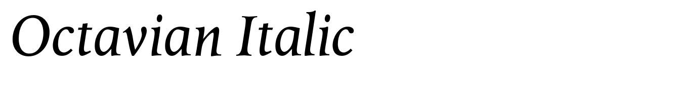 Octavian Italic